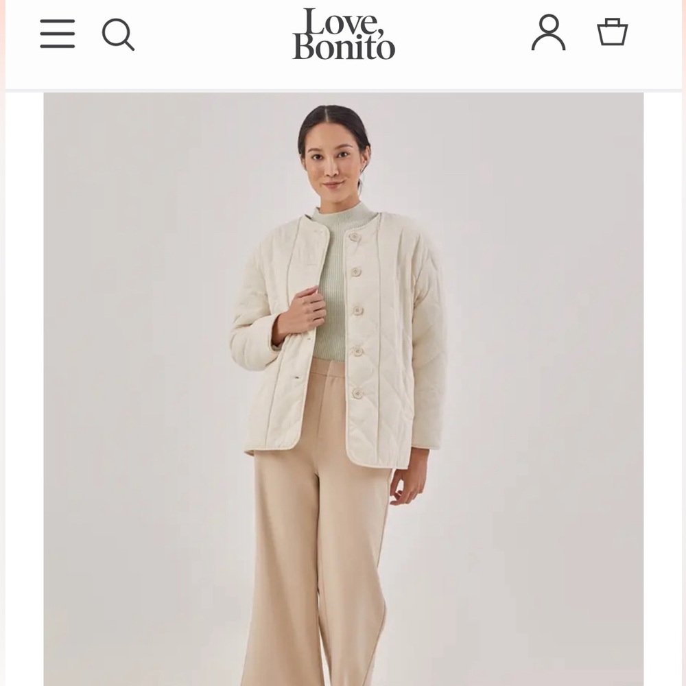 Love, Bonito reversible Sherpa jacket